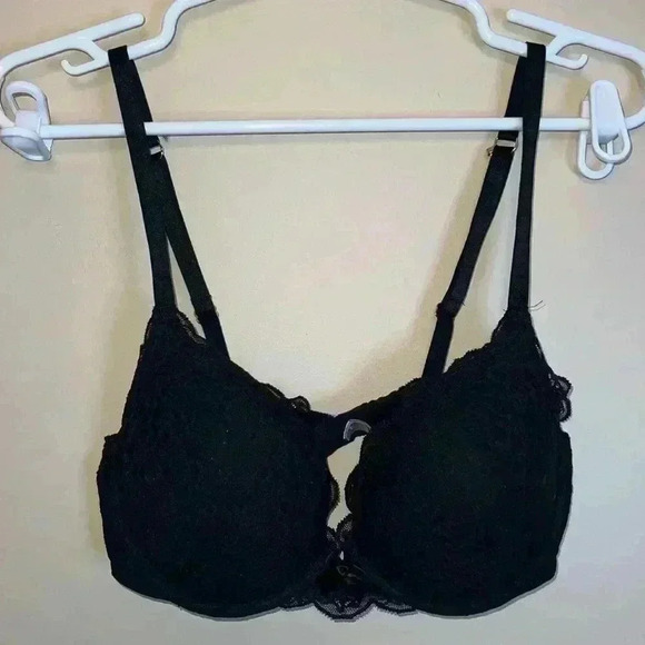 34D SAVAGE X FENTY BLACK BRA - Picture 1 of 6